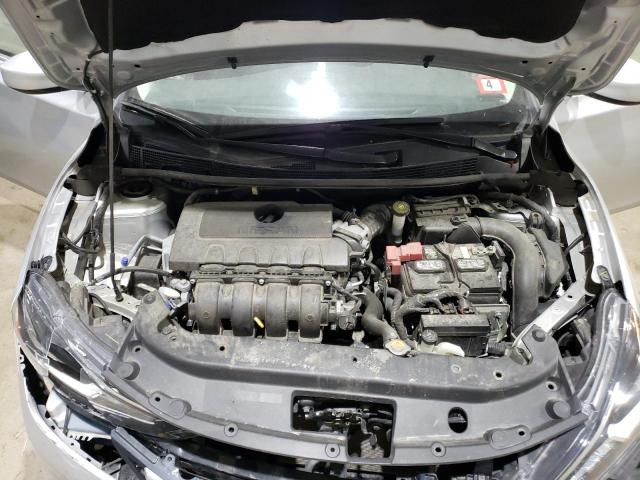 3N1AB7AP2HY367148 - 2017 NISSAN SENTRA S SILVER photo 11