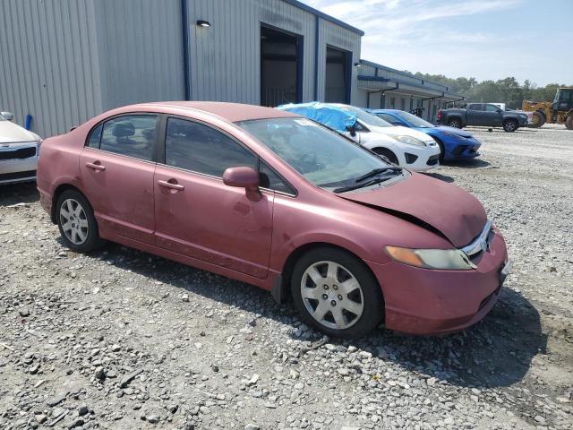 1HGFA16568L097653 - 2008 HONDA CIVIC LX MAROON photo 4