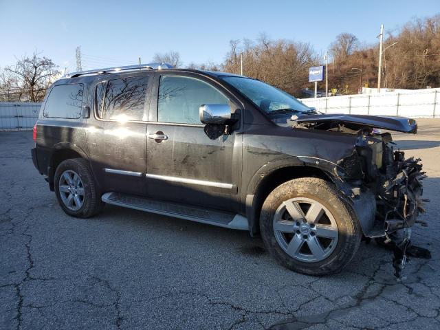 5N1AA0NE7AN618762 - 2010 NISSAN ARMADA PLATINUM BLACK photo 4