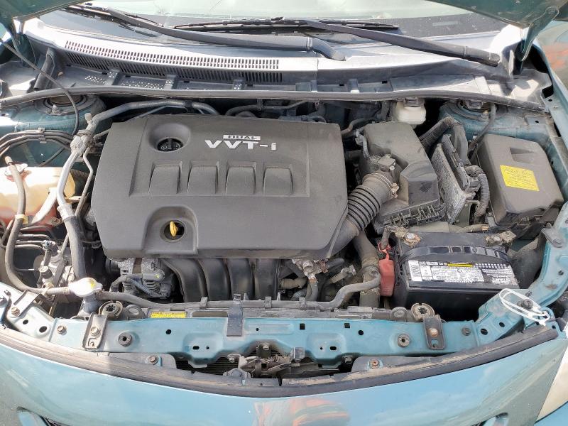 1NXBU40E79Z099451 - 2009 TOYOTA COROLLA BASE Бірюзовий фото 11