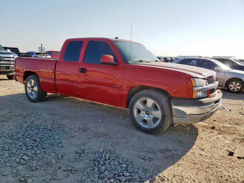2GCEC19N741348082 - 2004 CHEVROLET SILVERADO C1500 RED photo 4