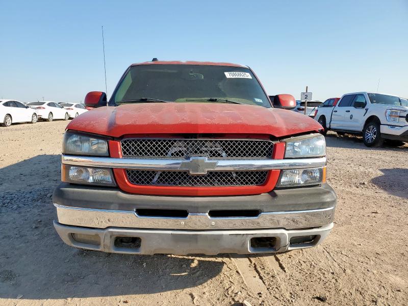 2GCEC19N741348082 - 2004 CHEVROLET SILVERADO C1500 RED photo 5