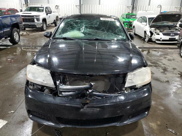 1C3CDZCB1CN129749 - 2012 DODGE AVENGER SXT BLACK photo 5