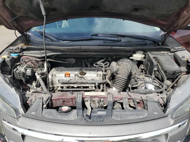 5J6RM3H32CL036507 - 2012 HONDA CR-V LX ბურგუნდია ფოტო 12