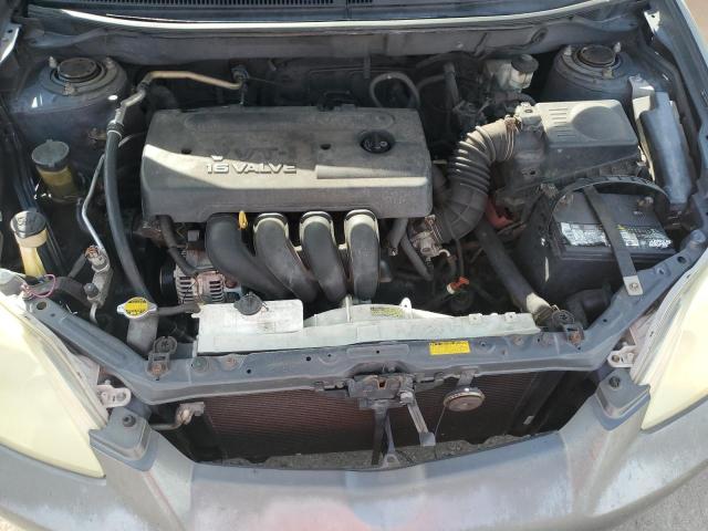 2T1KR32E67C629870 - 2007 TOYOTA COROLLA MA XR GRAY photo 11