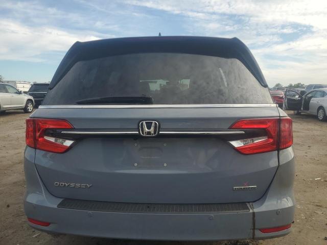 5FNRL6H80RB003538 - 2024 HONDA ODYSSEY TOURING GRAY photo 6