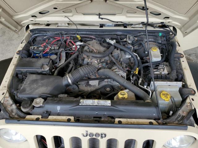 1J4AA2D19BL548655 - 2011 JEEP WRANGLER SPORT 奶油色 照片 12