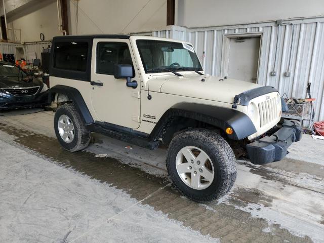 1J4AA2D19BL548655 - 2011 JEEP WRANGLER SPORT 奶油色 照片 4