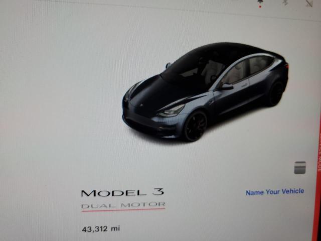 5YJ3E1ECXNF295804 - 2022 TESLA MODEL 3 Niebieski zdjęcie 9