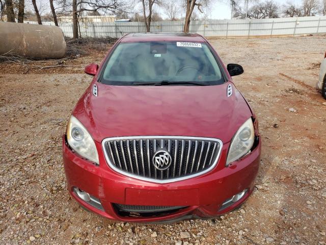 1G4PR5SK4E4241846 - 2014 BUICK VERANO CONVENIENCE RED photo 5