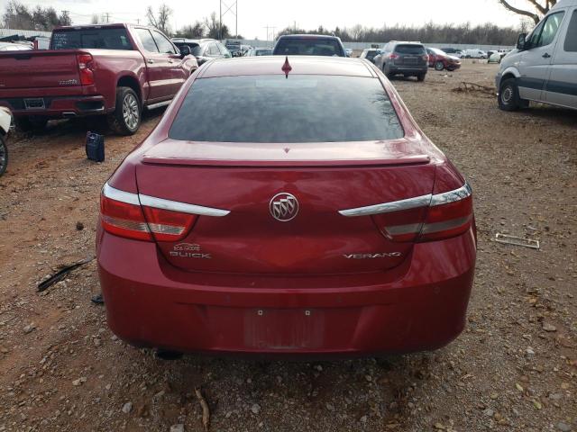 1G4PR5SK4E4241846 - 2014 BUICK VERANO CONVENIENCE RED photo 6