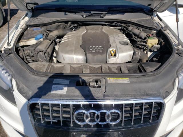 WA1WMCFEXFD025325 - 2015 AUDI Q7 TDI PRESTIGE WHITE photo 12