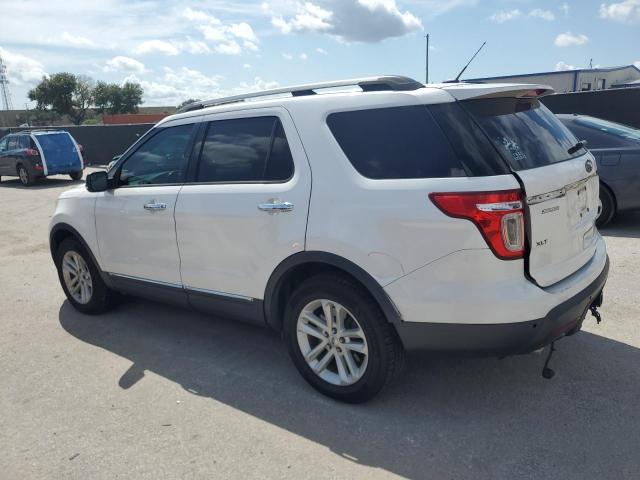 1FM5K7D84FGA86806 - 2015 FORD EXPLORER XLT WHITE photo 2