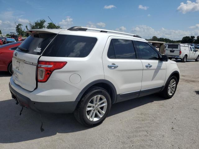 1FM5K7D84FGA86806 - 2015 FORD EXPLORER XLT WHITE photo 3