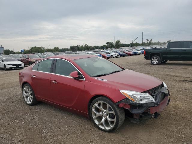 2G4GT5GX1E9221847 - 2014 BUICK REGAL GS RED photo 4