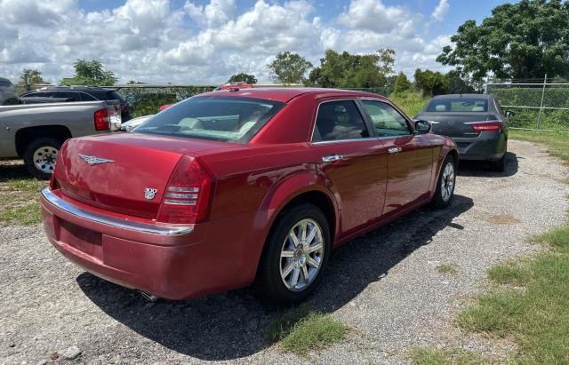 2C3KA63H57H698027 - 2007 CHRYSLER 300C RED photo 4