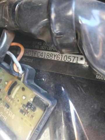 1HD1FC4188Y610571 - 2008 HARLEY-DAVIDSON FLHTCUI BLUE photo 9