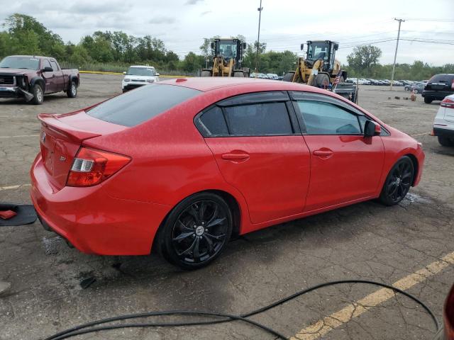 2HGFB6E50CH702414 - 2012 HONDA CIVIC SI RED photo 3
