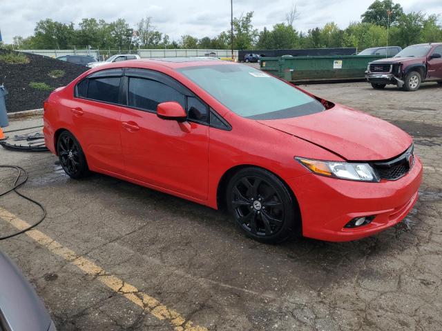2HGFB6E50CH702414 - 2012 HONDA CIVIC SI RED photo 4