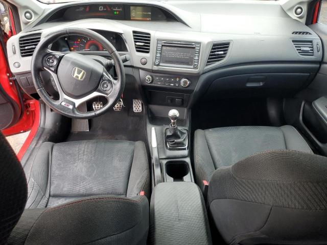 2HGFB6E50CH702414 - 2012 HONDA CIVIC SI RED photo 8