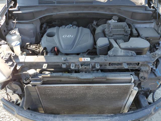 5XYZTDLB9GG374517 - 2016 HYUNDAI SANTA FE SPORT GRAY photo 12