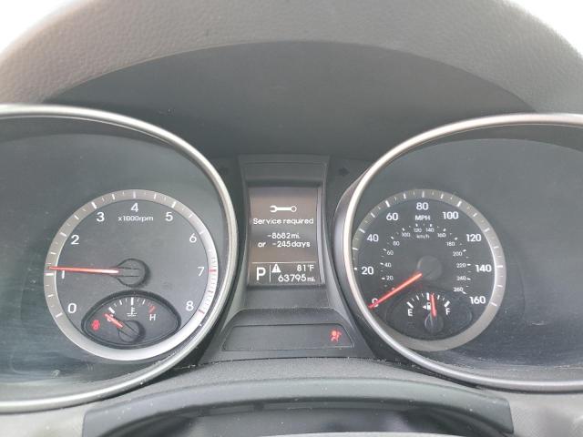 5XYZTDLB9GG374517 - 2016 HYUNDAI SANTA FE SPORT GRAY photo 9