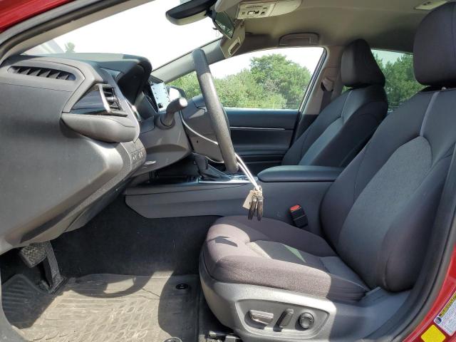 4T1C31AKXMU032183 - 2021 TOYOTA CAMRY LE RED photo 7