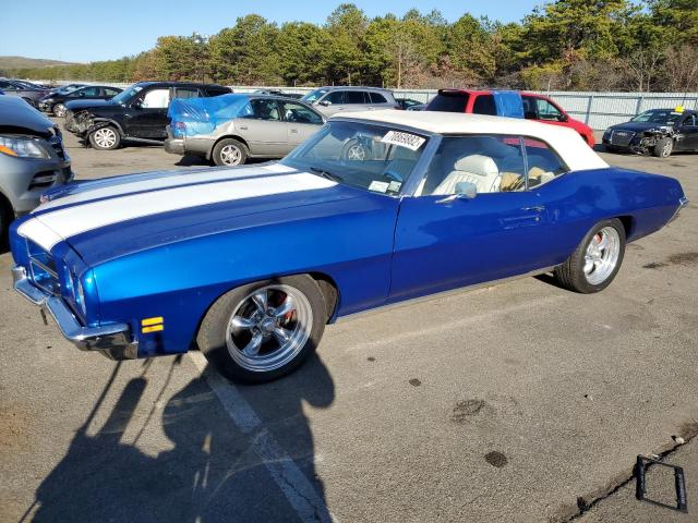 2D67M2P67302 - 1972 PONTIAC LE MANS BLUE photo 1