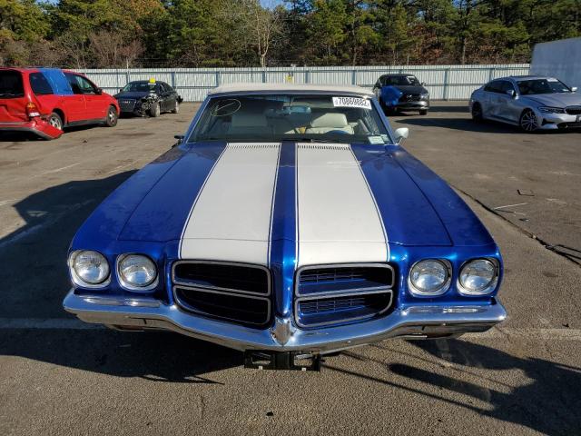 2D67M2P67302 - 1972 PONTIAC LE MANS BLUE photo 5