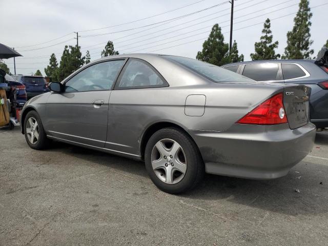 1HGEM22035L014100 - 2005 HONDA CIVIC EX SILVER photo 2