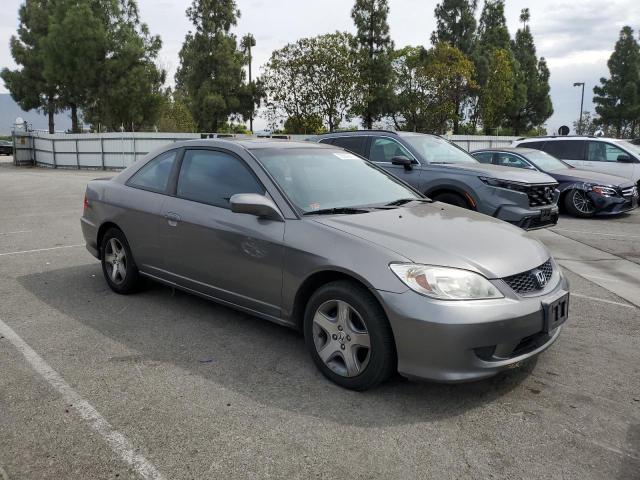 1HGEM22035L014100 - 2005 HONDA CIVIC EX SILVER photo 4