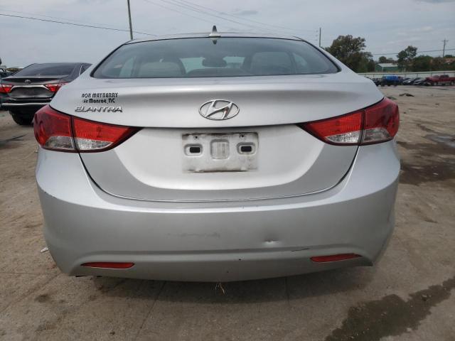 KMHDH4AE4DU574946 - 2013 HYUNDAI ELANTRA GLS SILVER photo 6