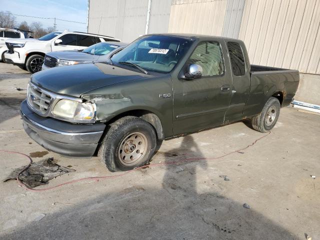 2FTRX17292CA19688 - 2002 FORD F150 GREEN photo 1