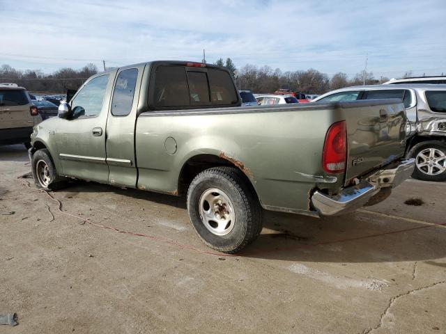 2FTRX17292CA19688 - 2002 FORD F150 GREEN photo 2