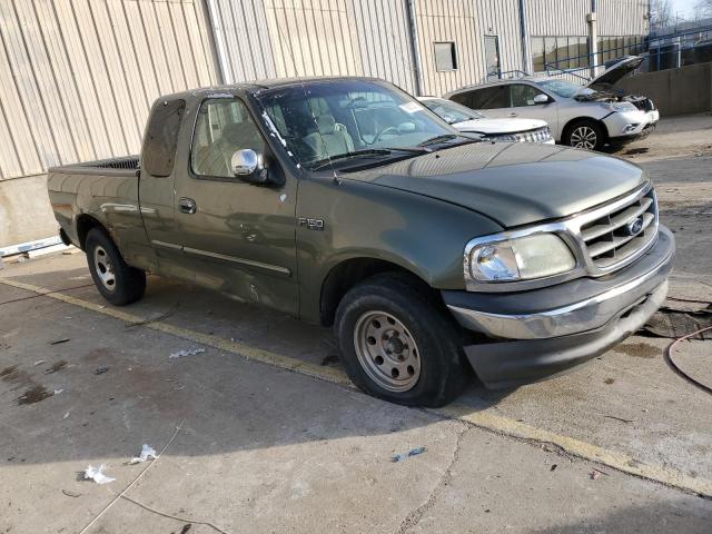 2FTRX17292CA19688 - 2002 FORD F150 GREEN photo 4