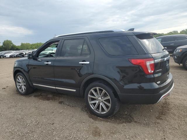 1FM5K8F85GGB98048 - 2016 FORD EXPLORER LIMITED BLACK photo 2