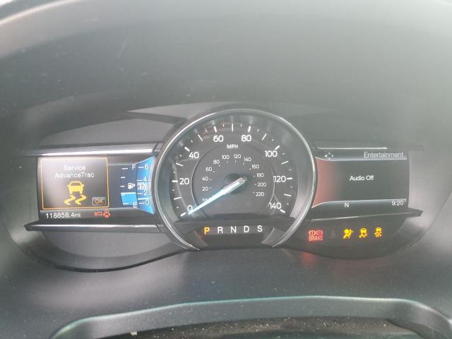 1FM5K8F85GGB98048 - 2016 FORD EXPLORER LIMITED BLACK photo 9