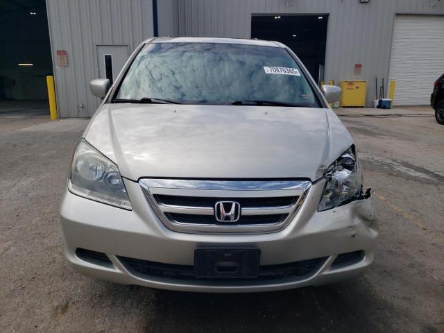 5FNRL38766B078259 - 2006 HONDA ODYSSEY EXL SILVER photo 5