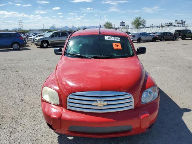 3GNCA13B59S559957 - 2009 CHEVROLET HHR LS RED photo 5