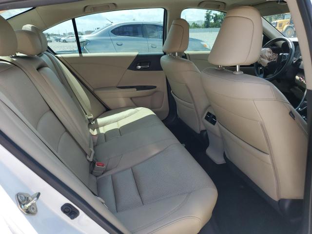 1HGCR2F88HA305233 - 2017 HONDA ACCORD EXL WHITE photo 10
