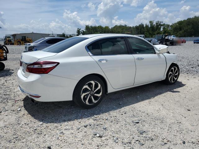 1HGCR2F88HA305233 - 2017 HONDA ACCORD EXL WHITE photo 3