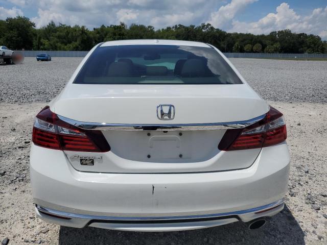1HGCR2F88HA305233 - 2017 HONDA ACCORD EXL WHITE photo 6