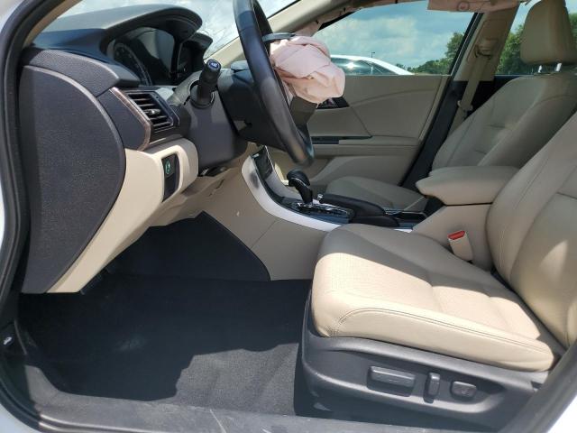1HGCR2F88HA305233 - 2017 HONDA ACCORD EXL WHITE photo 7