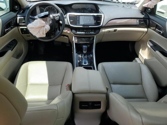 1HGCR2F88HA305233 - 2017 HONDA ACCORD EXL WHITE photo 8