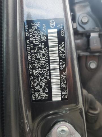 JTDKDTB30F1107526 - 2015 TOYOTA PRIUS C Boz foto 12