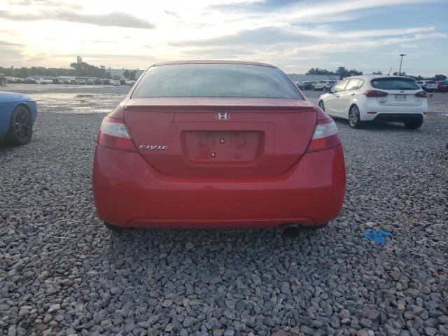 2HGFG12888H520308 - 2008 HONDA CIVIC EX RED photo 6