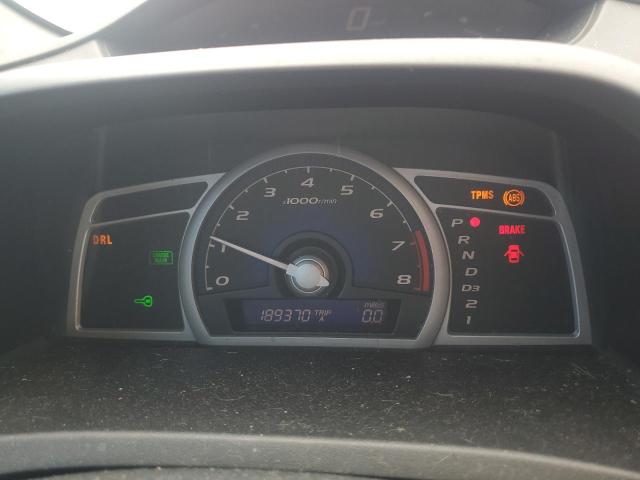 2HGFG12888H520308 - 2008 HONDA CIVIC EX RED photo 9