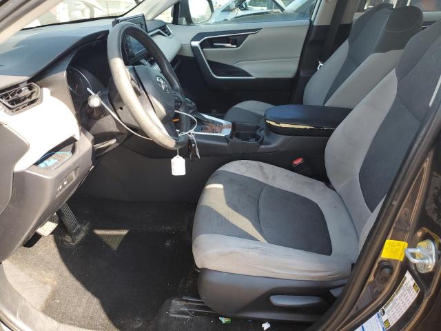 2T3P1RFV1KW040301 - 2019 TOYOTA RAV4 XLE GRAY photo 7