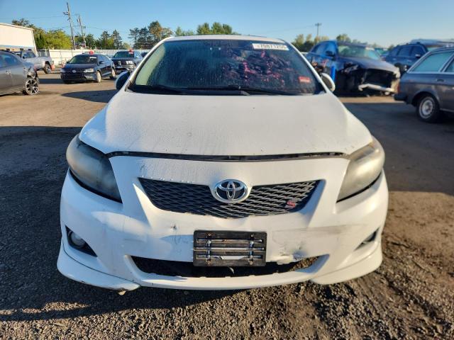 1NXBU4EEXAZ377644 - 2010 TOYOTA COROLLA BASE WHITE photo 5