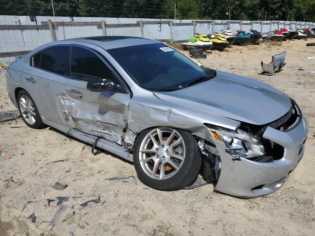 1N4AA5AP5EC460440 - 2014 NISSAN MAXIMA S SILVER photo 4